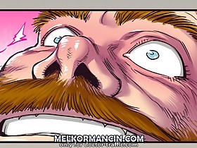 Oh here it comes on porn cartoon pics, yes, I'm cumming, eat it all, swallow every drip bitch!