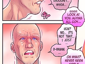 Never seen nipple piercings before old man? These cartoon boobs needs to be kissed!