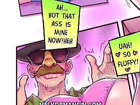 I feel something tingly down there on cartoon ass fuck. My undies are soaking wet!