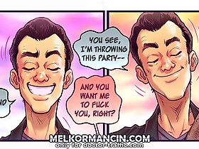 You see, I'm throwing this party. And you want me to fuck you with my cartoon tits, right?