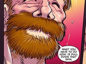 What you have to do now on sex cartoons, is pull down that skin and take it in your mouth!