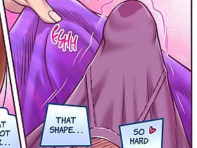 I know you like it Janice, suck my huge cock on these comic porn pictures