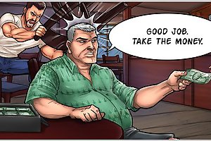 Very hot cartoon sex game of kinky dudes starving for crazy babes fuck