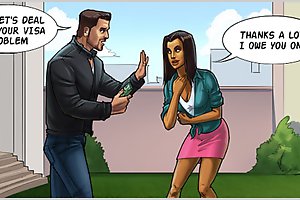 Hot cartoon sex slut wild fucked in the street with a huge strange cock