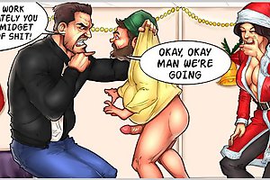 Horny toon sex comic midget caught fucking horny VIP wife