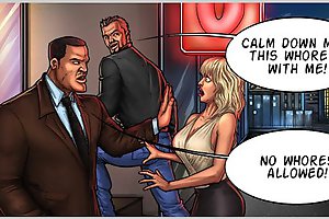 Premier comics porn with busty bitch disgraced in public night club