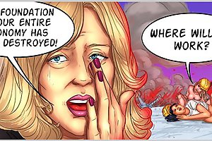 Hot free xxx comics with blonde whore crying of pain and fucking disgust after hardcore anal