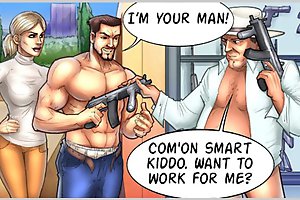 Com'on smart kiddo. Want to work for me an these fucking cartoons?