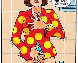 Pissing sexy girl on this erotic comics