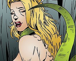 Huge monster's cock deep in the ass hot cartoons