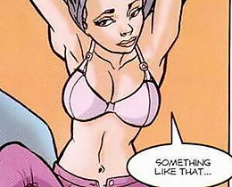 Big cartoon boobs of young slutty girls