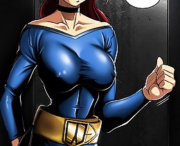 Wonderbabe vs voodoo king adult comics