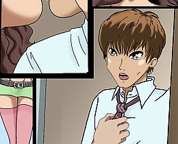 Pink pussy of young schoolgirl smells so worderful erotic comics