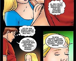 Young blonde girl wants to do her first blowjob sexy cartoons