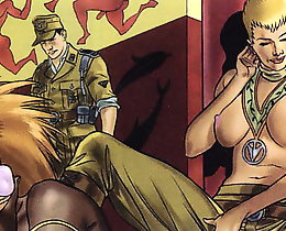 Two hot sluts suck one dick erotic comics