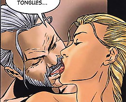 incest cartoon with Lara Jones and her father