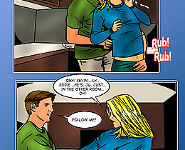 Eddie play PC while his friend Kevin fuck his mother cartoon porn