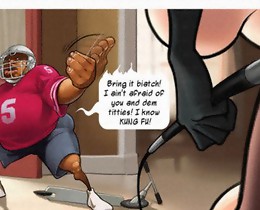 A pair of girls ruling on the xxx comics loaded with sperm together with delight of obedience