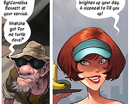 Erotic toons. Will not let him know the facts, you might only humiliate the impecunious sightless person!
