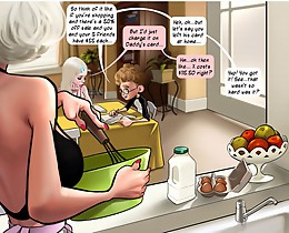 Heart and soul crusher blond present in totally free adult comics having to eat the lady's mate together with her desiring big eyes