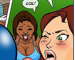 What are you doing? I want you my cartoon pussy licking right now!