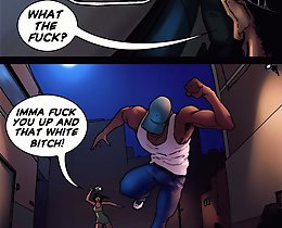 Leave me alone on interracial comic porn you crazy bitch! Lipstick on your dick, I got your crazy bitch!