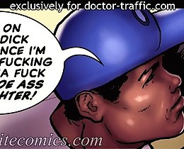 Cum on that dick bitch! Once I'm finished fucking you I'm fuck your daughters on interracial cartoon porn