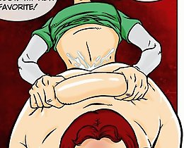 Drop all that fat pussy right on my cock and let's wild cartoon fucking begin!