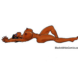 Several sex cartoons picked up from one of my beloved web-sites focused on interracial comic artworks