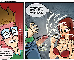 Porn comics. Pizza boy cumming at woman's facial area however it's tool continue to stone rough as well as able to have bang