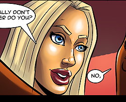 Interracial comic porn. However mama's ought to take on some work with the black tool