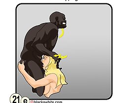 Black cock worship guide interracial comix