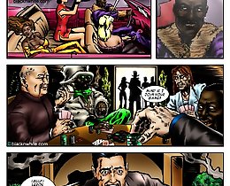 White whores for big black cock interracial cartoon porn