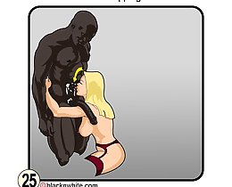 Black cock worship - How to swallow all cum load interracial sex guide