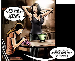 Tasty big cartoon cock interracial comic blowjob