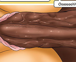Interracial comic porn. Ah girlfriend, I'm just likely to pop my semen! Ok, undertake it, give me all of your semen!