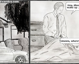 Where did that poshy breasty alle cat lay hands on that long-dicked black cartoon porn stud?