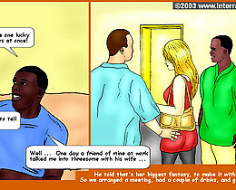 She likes to go hot and heavy together with her boyfriend and his interracial cartoons dude