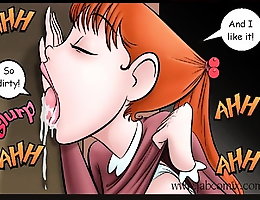 Ay Papi 11. Cartoon anal fuck action with Julia and her daddy