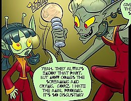Farm lessons comix. Aliens dildos in Rita Mae holes