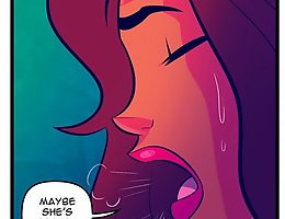 Wet pussy penetrations on the pages of comic porn