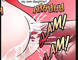 Ay Papi 11. Daddy and Julia in cartoon ass fucking action