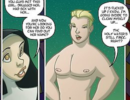 My daddy would not like this one bit, on this jab comix wrong house I am your daddy bitch