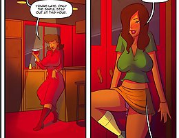 Dazzling college girls with perfect bodies exposed in comic porn