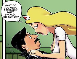 Horny nurse is craving for a hard cock, watch Jab cartoon sex