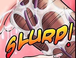 Claire suck the cock and her husband assfingering her at same time jab comics