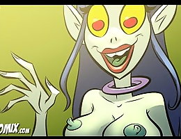 Even aliens wants Rita Mae hot holes farm lessons comix