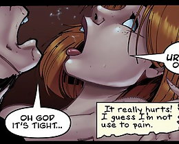 Adult comics. Mr Linch applied his telepathy to hide the pain sensation and shifted his delight inside me