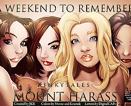 Mount harass, Give me an A, wrong house and another toon porn gallery