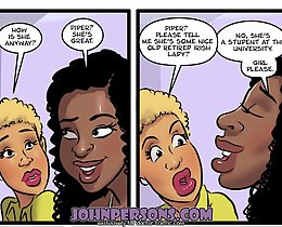 Interracial porn comics at its best, only in John Persons xxx
